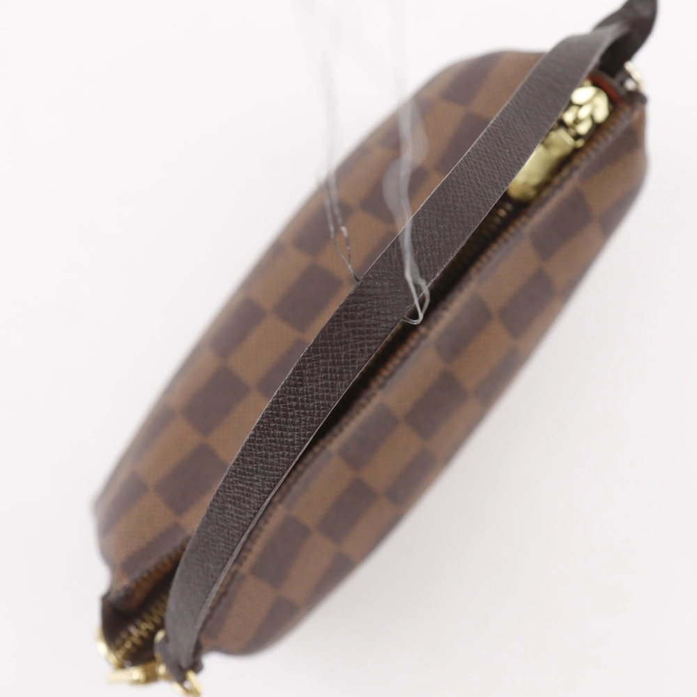 LOUIS VUITTON Authentic Brown Damier Canvas Pouch - Picture 5 of 15